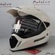 Helmet Nenki MX-310 White, motrad, S