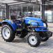 Mini tractor DongFeng DF 244D G2, 24 hp, reverse, wide rubber, blue