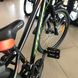 Kerékpár Intenzo Forsage Disk 24, 11, fekete zöld narancssárgával