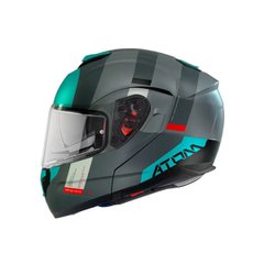 Motorcycle helmet MT Atom SV Gorex C2, size XXL, gray with black