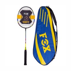 FOX PRO 606 badminton racket in a cover