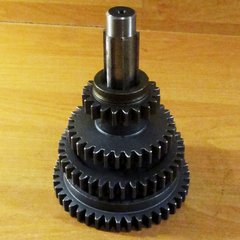 Shaft 1-2-3th gear (secondary assembly) for motoblock R190N