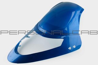 Plastic Zongshen F1, F50 front, beak, blue,