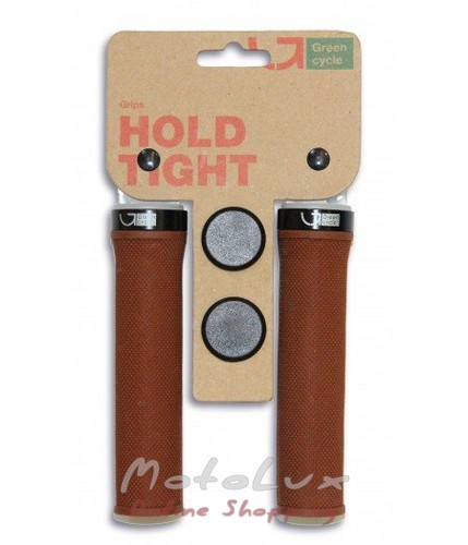 Grips Green Cycle GC-G210 130mm brown with one black zip