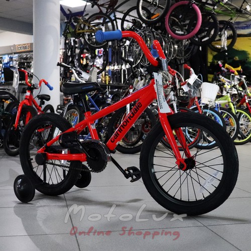 Детский велосипед Cannondale Trail SS OS ARD, колесо 16, 2020, red