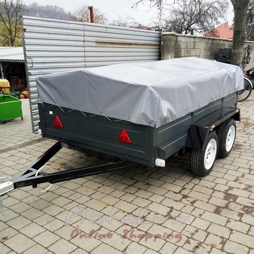 Biaxial car trailer ХМА2 PB 1500x2500x400