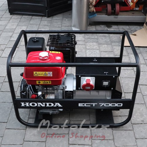 Бензиновый генератор Honda ECT 7000 K1 GV