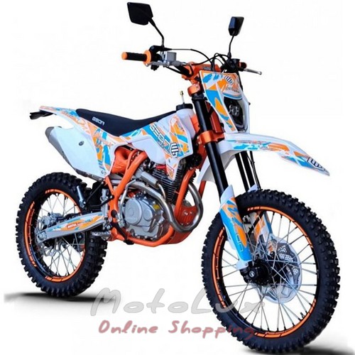 Motorcycle Geon TerraX CB 250 Pro 21/18, colorful