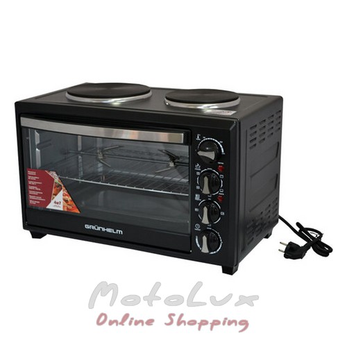 Electric Oven Grunhelm GN3301RHP, 33 L, 1800 W, black
