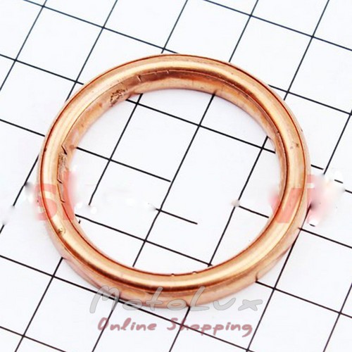 Gasket silencer copper 39 mm for the motorcycle Viper 125J