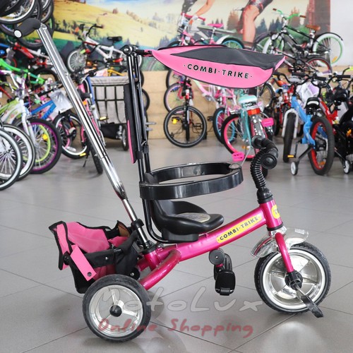 3 kerekes kerékpárok Tilly Combi Trike BT-CT-0013, pink