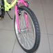 Дитячий велосипед Neuzer Cindy 1S, колеса 20, жовтий із рожевим і червоним