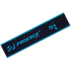 Proesce Hip Loop Record resistance band, 66x7 cm, black and blue