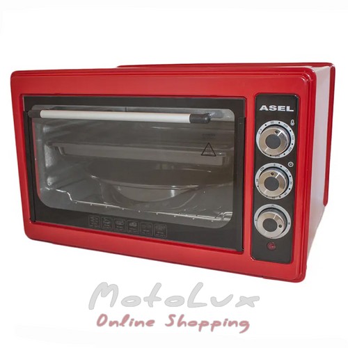 Electric oven Asel AF 33-23 red