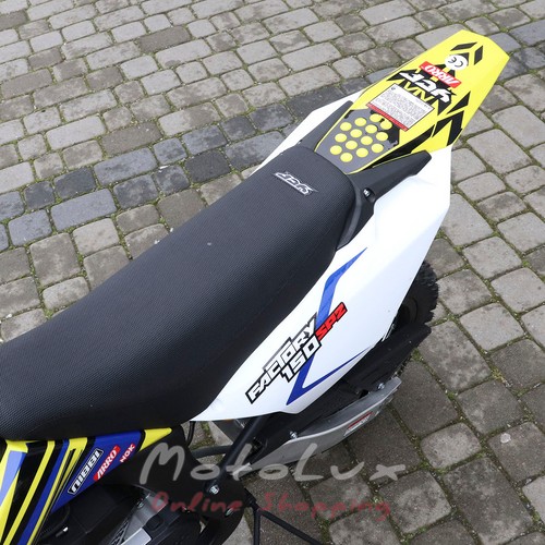 YCF Factory SP2 motorcycle, yellow