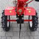 Dieselový dvojkolesový malotraktor Forte 1350, ručný štartér, 9 koní, červená
