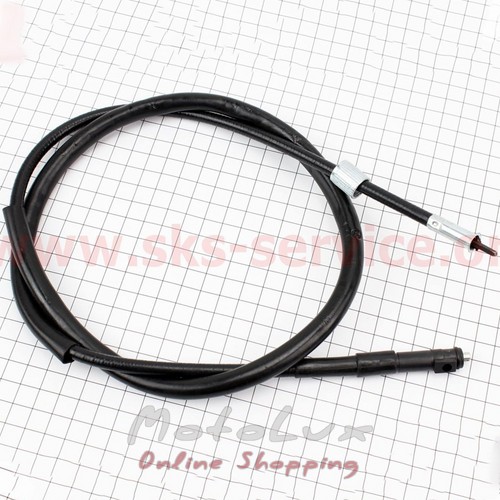 Speedometer cable (110 cm) square-fork, nut-rod thin with directions on 2T engine