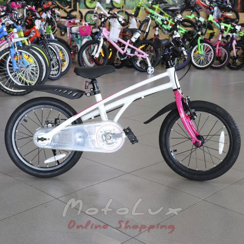 Detský bicykel RoyalBaby H2, kolesá 16, 2020, pink