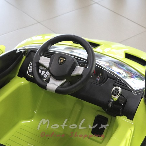 Elektrické auto Bambi Lamborghini M 4319EBLR-5, Svetlo zeleny