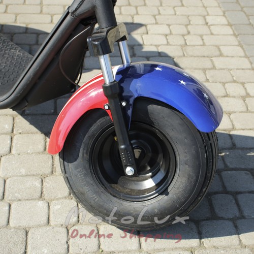 Electric scooter Citycoco Connect, 1500W, 12Ah, black