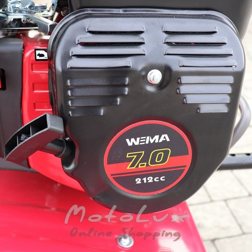 Egytengelyes kis traktor Weima WM900М-3, 7 LE, bezin, kézi indítás