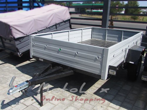 Car trailer AMS 750, 2500x1500x380 mm