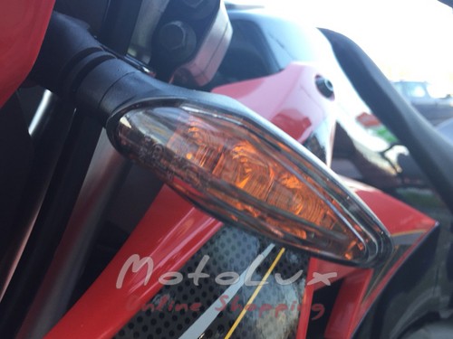 Enduro motocykel Loncin LX300GY SX2 Pro, čierna s červenou