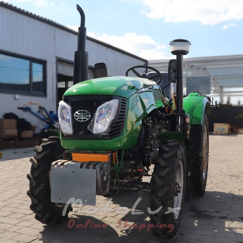 Tractor Xingtai T244THT, 3 Cylinder, Power Steering, Gearbox (4+1)*2 green