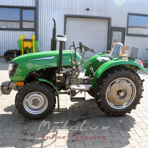 Tractor Xingtai T244THT, 3 Cylinder, Power Steering, Gearbox (4+1)*2 green