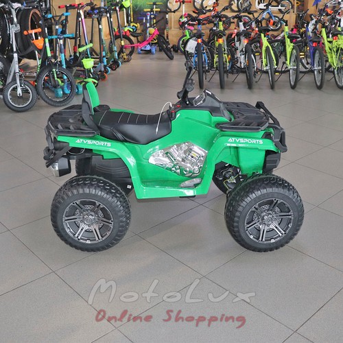 Children's quad bike Bambi M 3999EBLR-5, 35W, TF, green