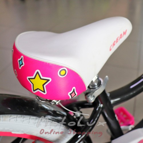 Детский велосипед Formula 20 Cream, рама 10, AL, black n pink, 2022