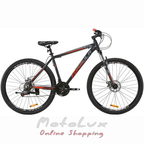 Горный велосипед Formula Motion AM DD, колеса 29, рама 19, 2020, grey n red