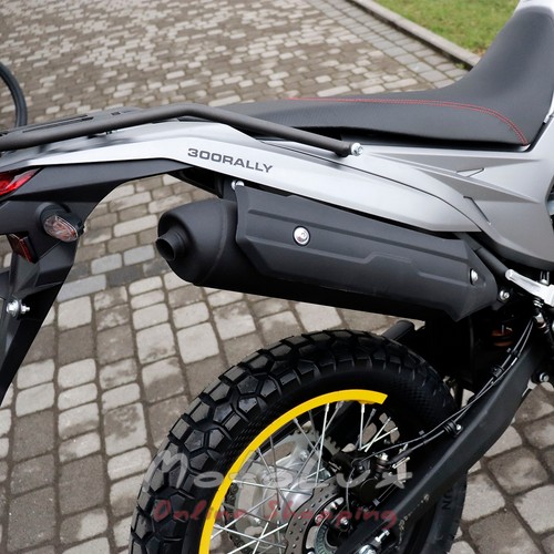 Мотоцикл Voge 300GY Rally, 29 к.с., ABS, чорний із жовтим