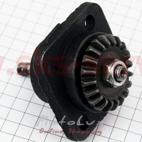 Cymbal Shaft+Body+Gear +Bearings Assembly for Rotary Mower