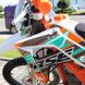Мотоцикл BSE J4 Enduro, бело-оранжево-зеленый