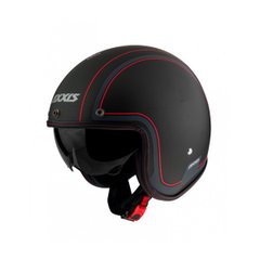 Motorcycle helmet AXXIS Hornet SV Royal B1 Matt Black, size M, black
