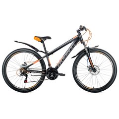 Avanti Premier mountain bike, 26 kerék, 13 váz, szürke és narancssárga, 2021