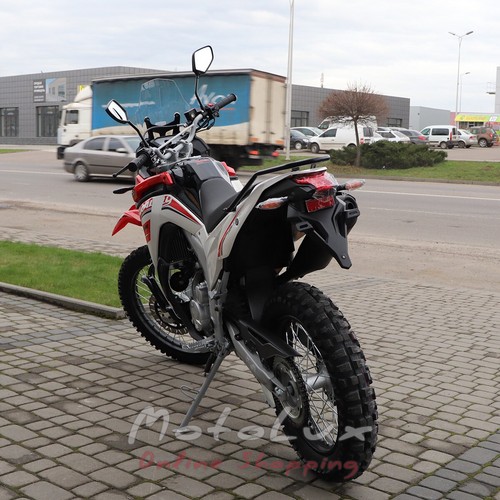 Мотоцикл Loncin Voge LX300GY-A DS2 Pro, бело-красный