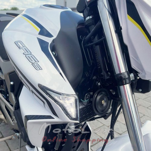Cestný bicykel Geon CR6s 250, 18 hp, biely, 2024