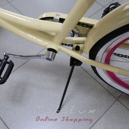Велосипед Dorozhnik Lux, колесо 26, рама 17, beige, 2021