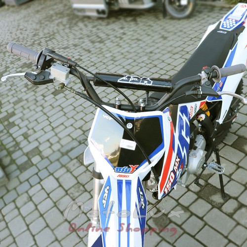 Мотоцикл YCF Bigy 150 MX, белый с синим