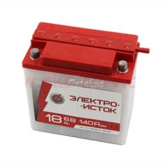 Battery Electro source 3МТС-18, 6V 18Аh, acid, dry