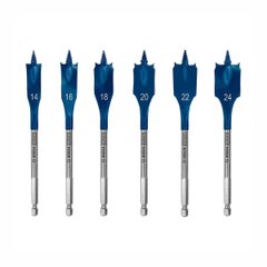 Set of drill bits for feather wood Bosch Self Cut 2.608.900.332, 6 pcs.