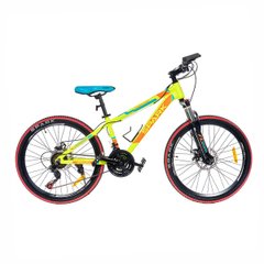 Підлітковий велосипед Spark Tracker Junior, колесо 24, рама 13, жовтий