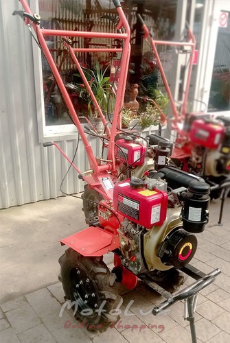 Egytengelyes dízel kézi indítású kistraktor Zubr NТ 105 XA-31, 6 LE