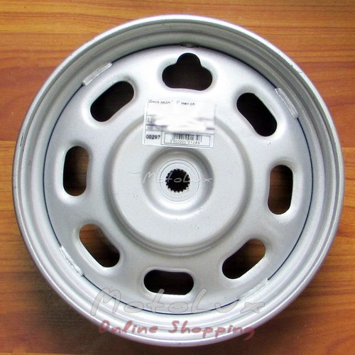 Rear metal wheel 10 for scooter