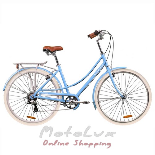 Mestský bicykelDorozhnik Sapphire, kolesá 28, rám 19, 2020, baby blue