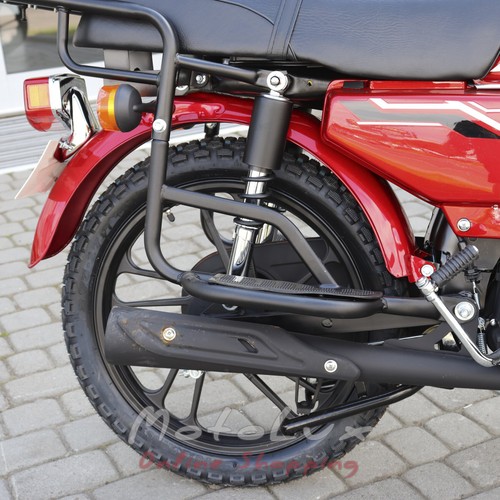 Motorcycle Forte Alpha FT110-2, red