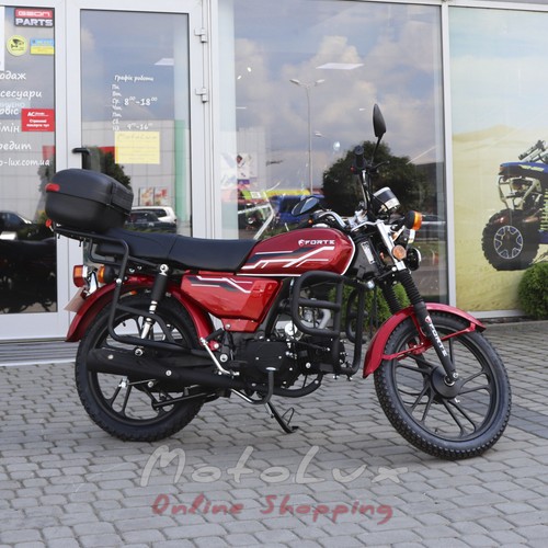 Motorcycle Forte Alpha FT110-2, red
