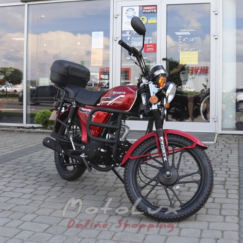 Motorkerékpár Forte Alpha FT110-2, red